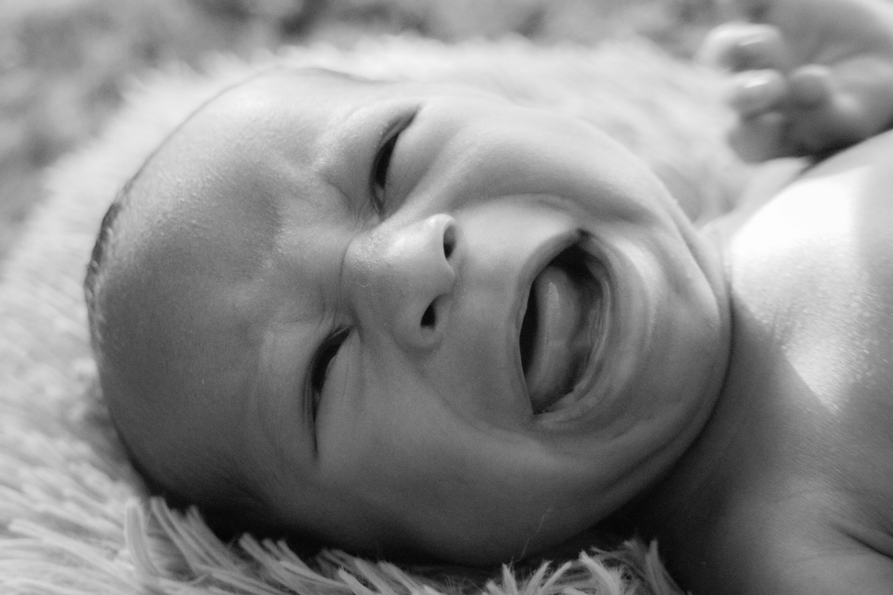 Baby huilt